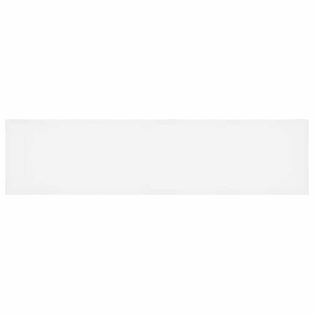 vidaXL Garden Dining Set with Cushion 15 pcs White Poly Rattan