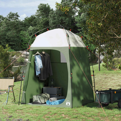 vidaXL Instant Tent 2-Person Quick-Release Green 160 x 160 x 227 cm