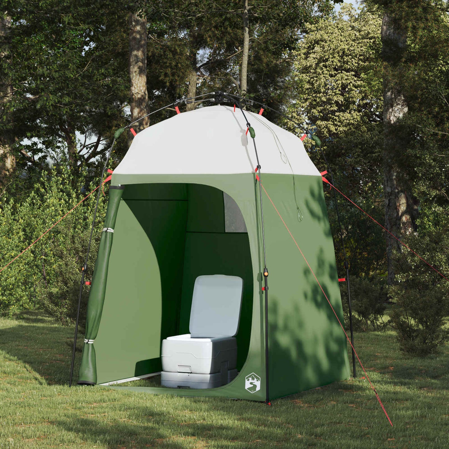 vidaXL Instant Tent 2-Person Quick-Release Green 160 x 160 x 227 cm