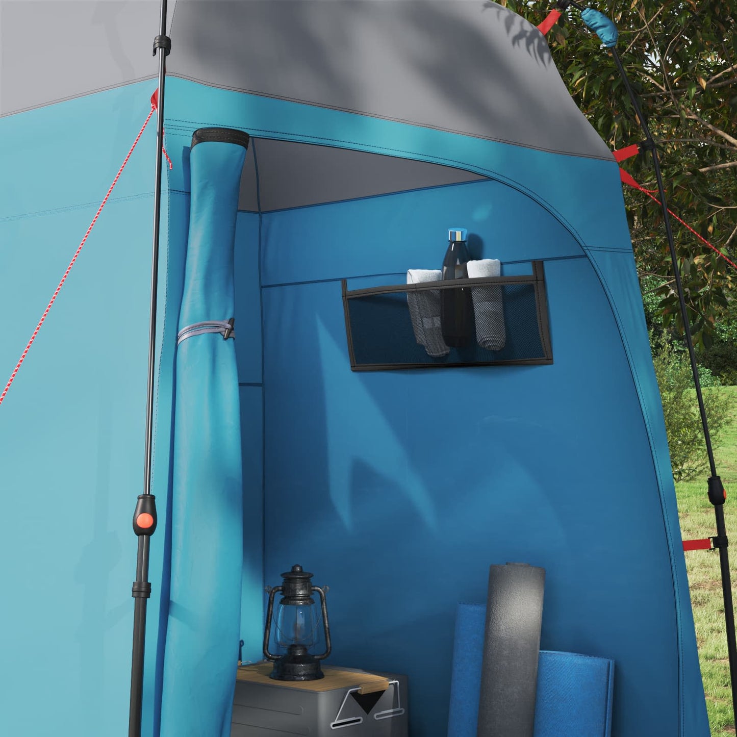vidaXL Instant Tent 2-Person Quick-Release Blue 160 x 160 x 227 cm