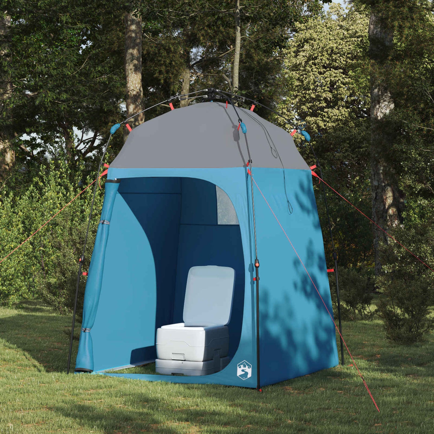 vidaXL Instant Tent 2-Person Quick-Release Blue 160 x 160 x 227 cm