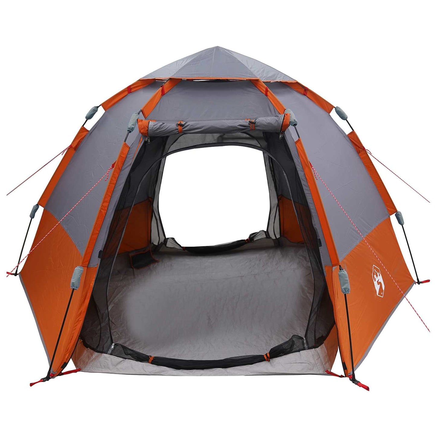 vidaXL Instant Tent with Rainfly 4-Person Quick-Release 185T Polyester