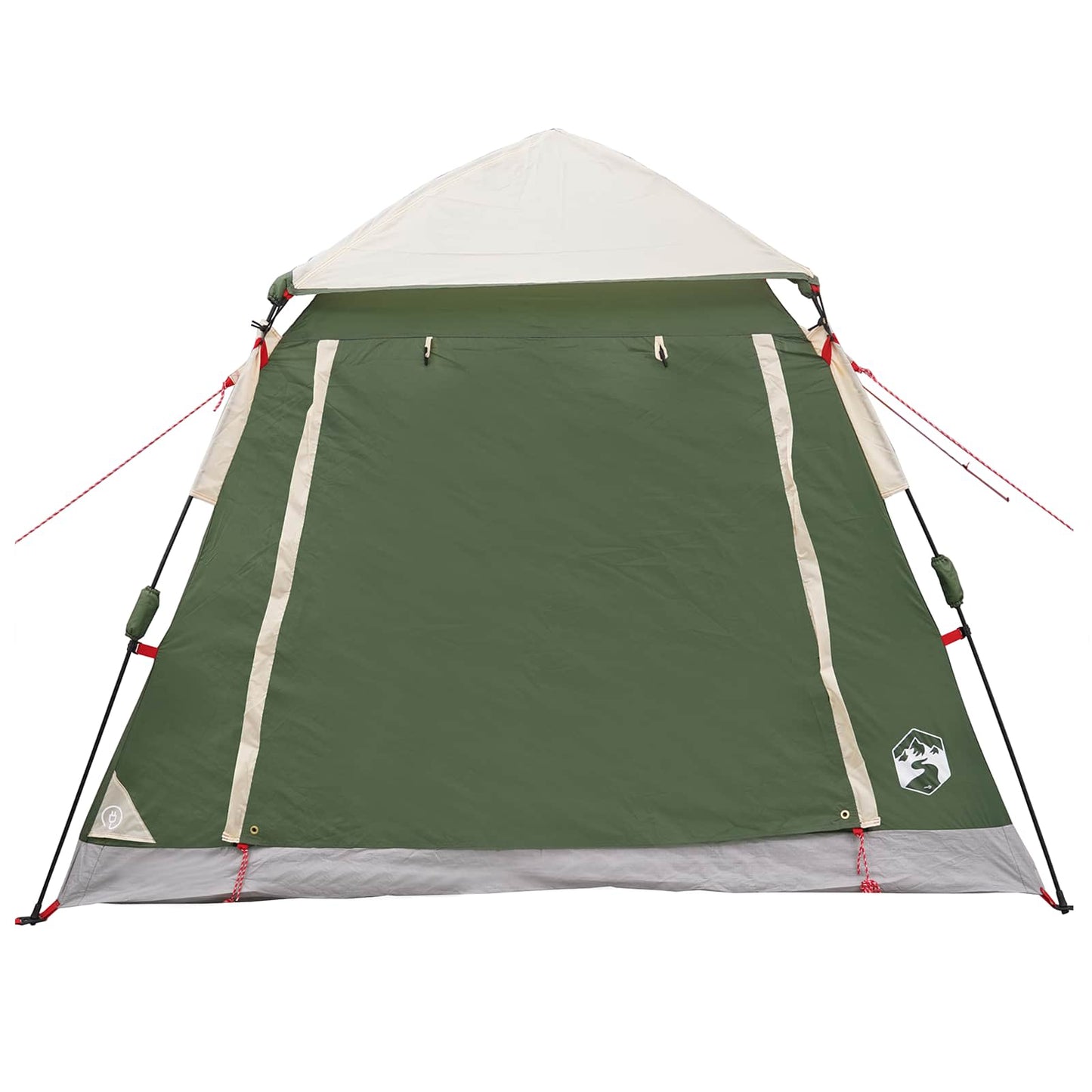 vidaXL Instant Tent with Rainfly 3-Person Quick-Release Green
