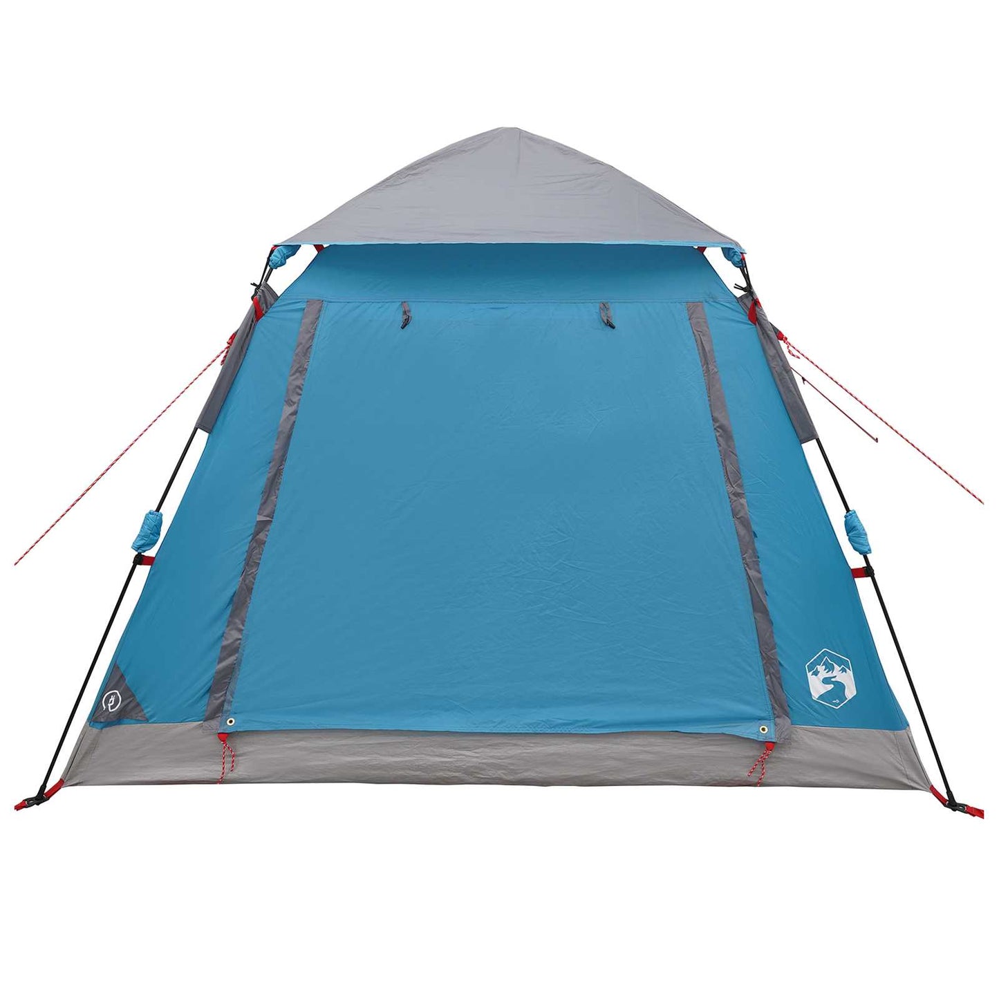 vidaXL Instant Tent with Rainfly 3-Person Quick-Release with Roof Blue
