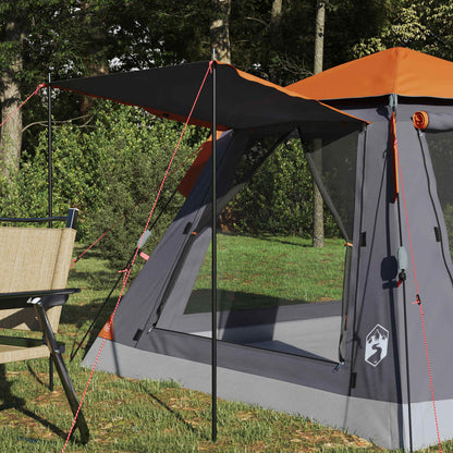 vidaXL Instant Tent with Rainfly 3-Person Quick-Release 185T Polyester