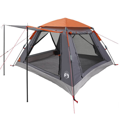 vidaXL Instant Tent with Rainfly 3-Person Quick-Release 185T Polyester