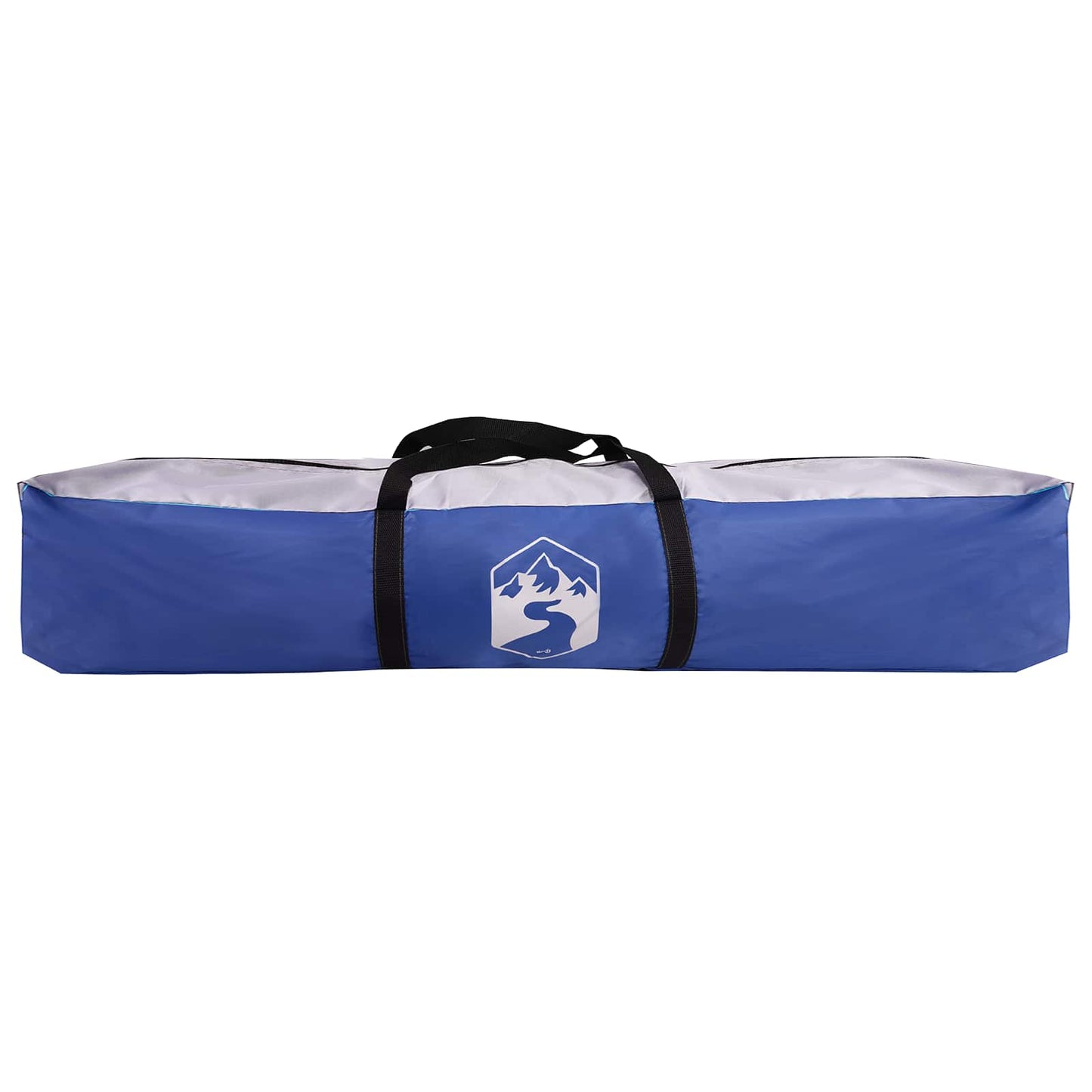 vidaXL Instant Tent 4-Person Quick-Release Azure Blue 185T Polyester