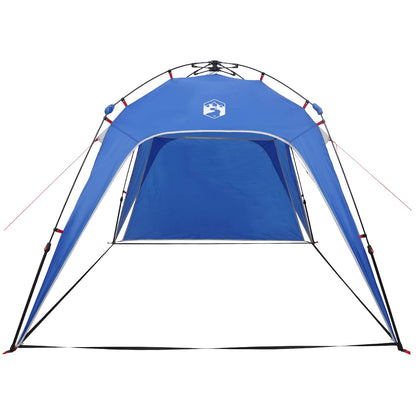 vidaXL Instant Tent 4-Person Quick-Release Azure Blue 185T Polyester