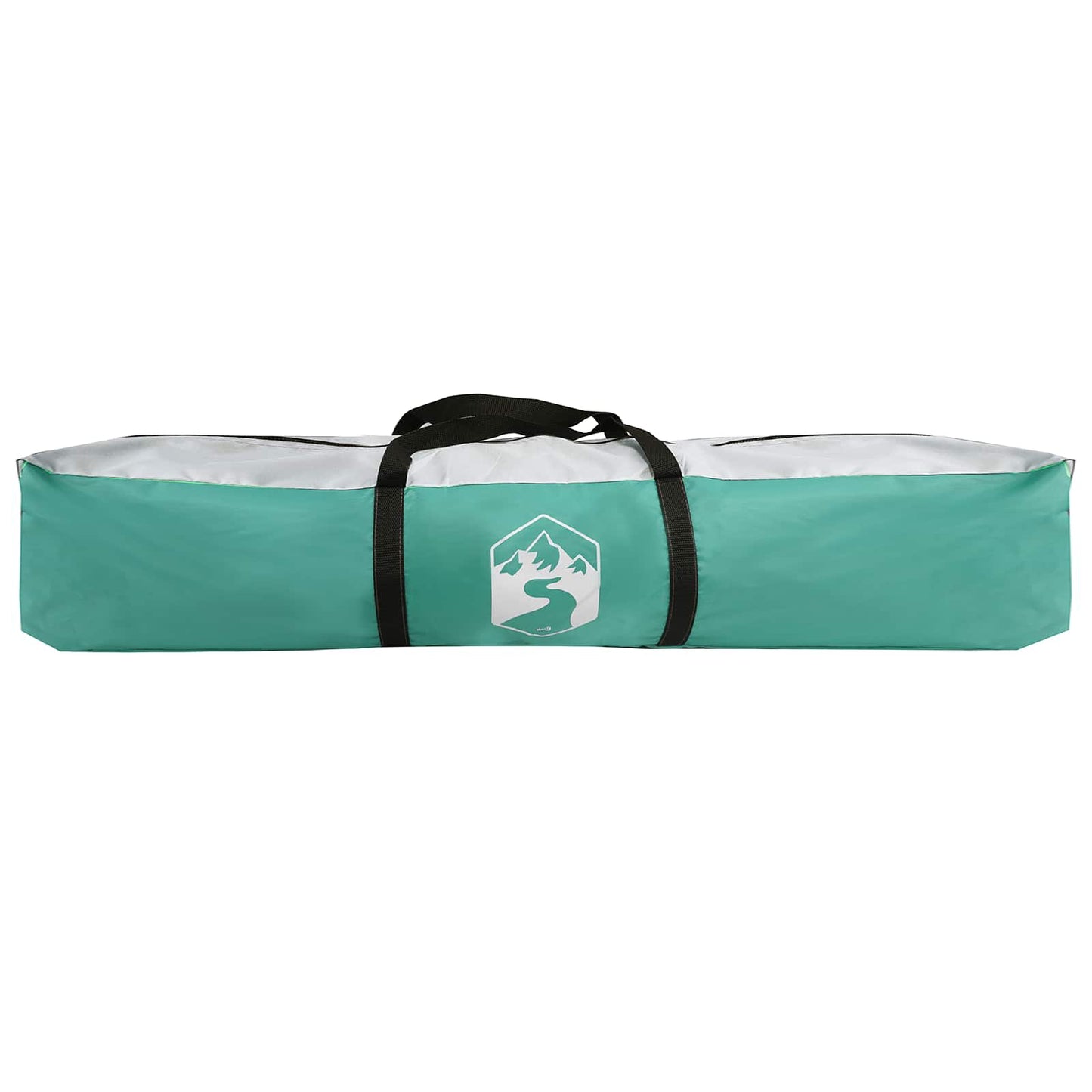 vidaXL Instant Tent 4-Person Quick-Release Sea Green 185T Polyester