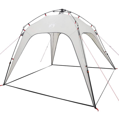 vidaXL Instant Tent 4-Person Quick-Release Grey 260 x 260 x 197 cm