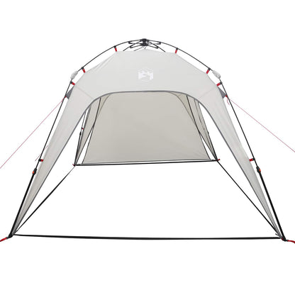 vidaXL Instant Tent 4-Person Quick-Release Grey 260 x 260 x 197 cm