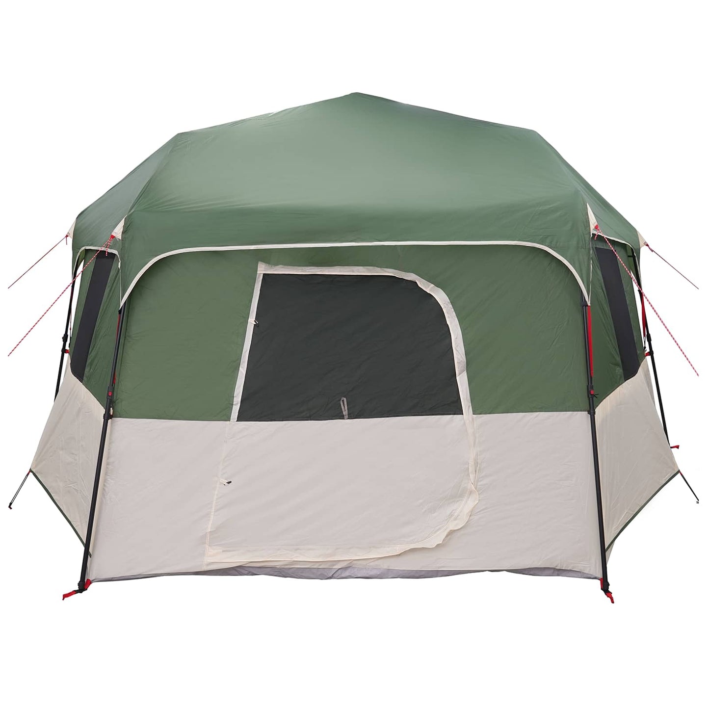 vidaXL Instant Tent with Rainfly 12-Person Quick-Release Green