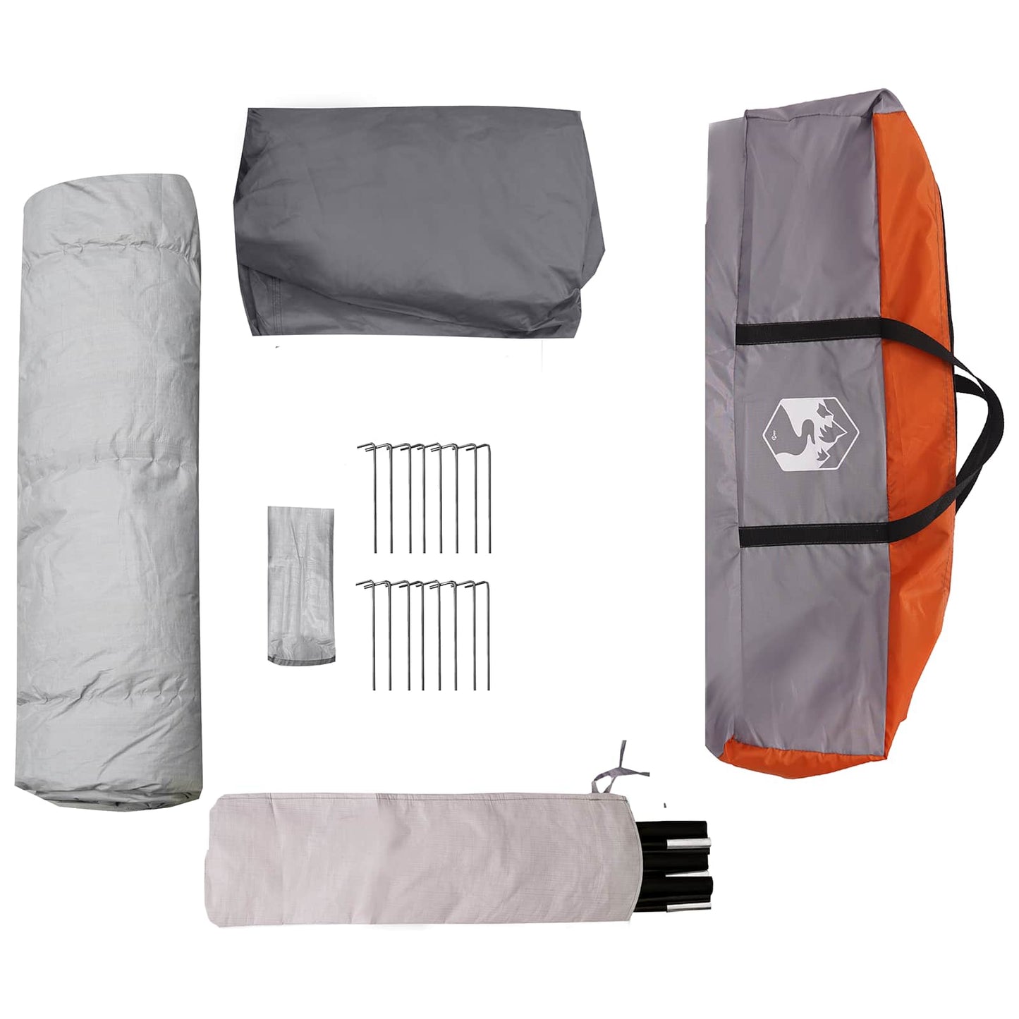 vidaXL Instant Tent with Rainfly 12-Person Quick-Release with Roof