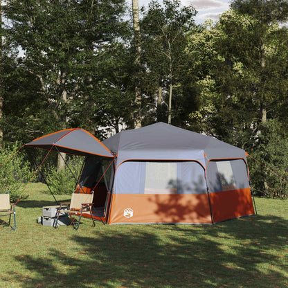 vidaXL Instant Tent with Rainfly 12-Person Quick-Release with Roof
