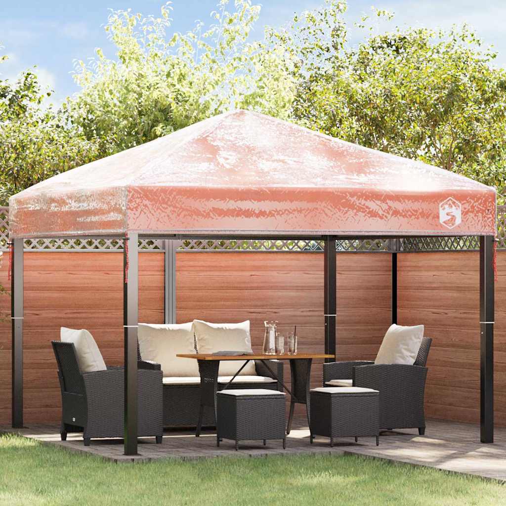 vidaXL Gazebo Cover Replacement Transparent 300 x 300 x 26 cm PVC