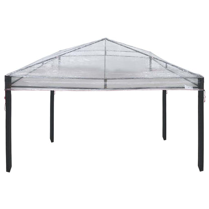vidaXL Gazebo Cover Replacement Transparent 300 x 300 x 26 cm PVC