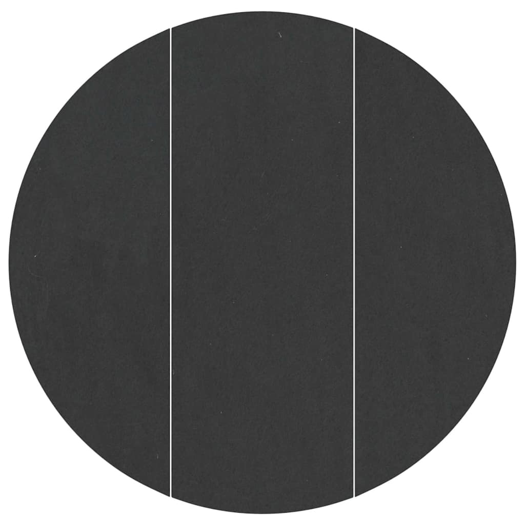 vidaXL Pool Ground Sheet Folding Black Ø 306 cm Polyester geotextile