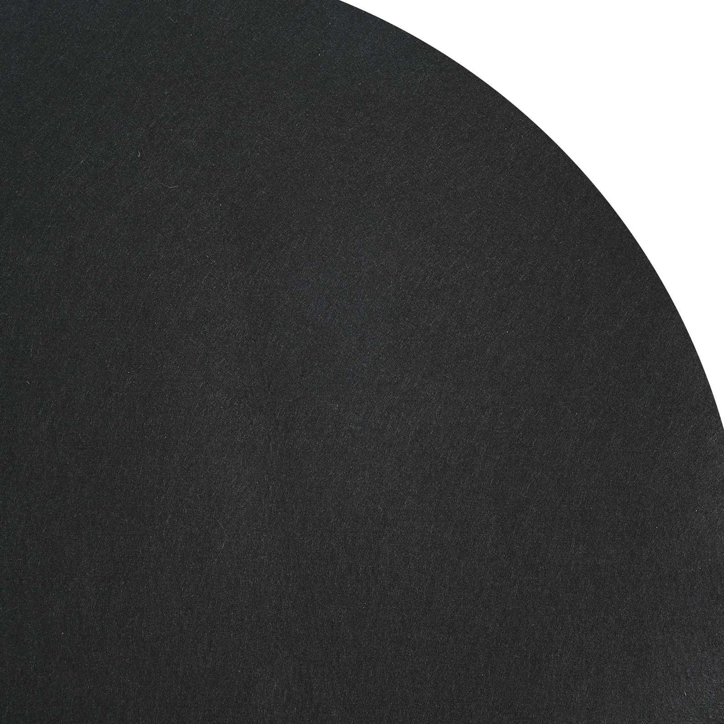 vidaXL Pool Ground Sheet Folding Black Ø 458 cm Non-woven Fabric