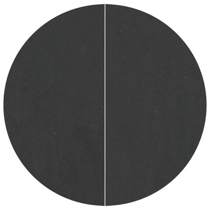 vidaXL Pool Ground Sheet Folding Black Ø 244 cm Non-woven Fabric