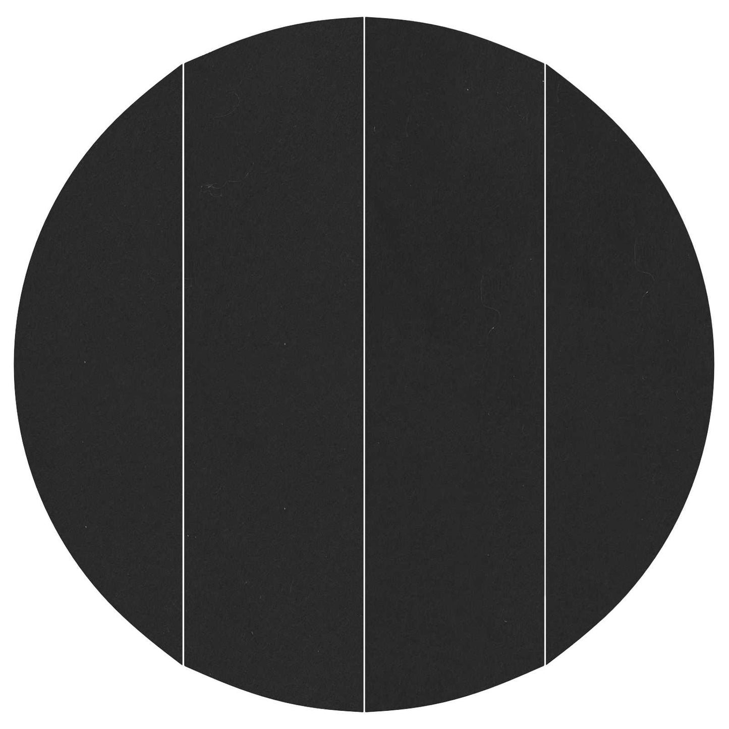 vidaXL Pool Ground Sheet Ø 500 cm (2 mm) Round Non-woven Fabric Black