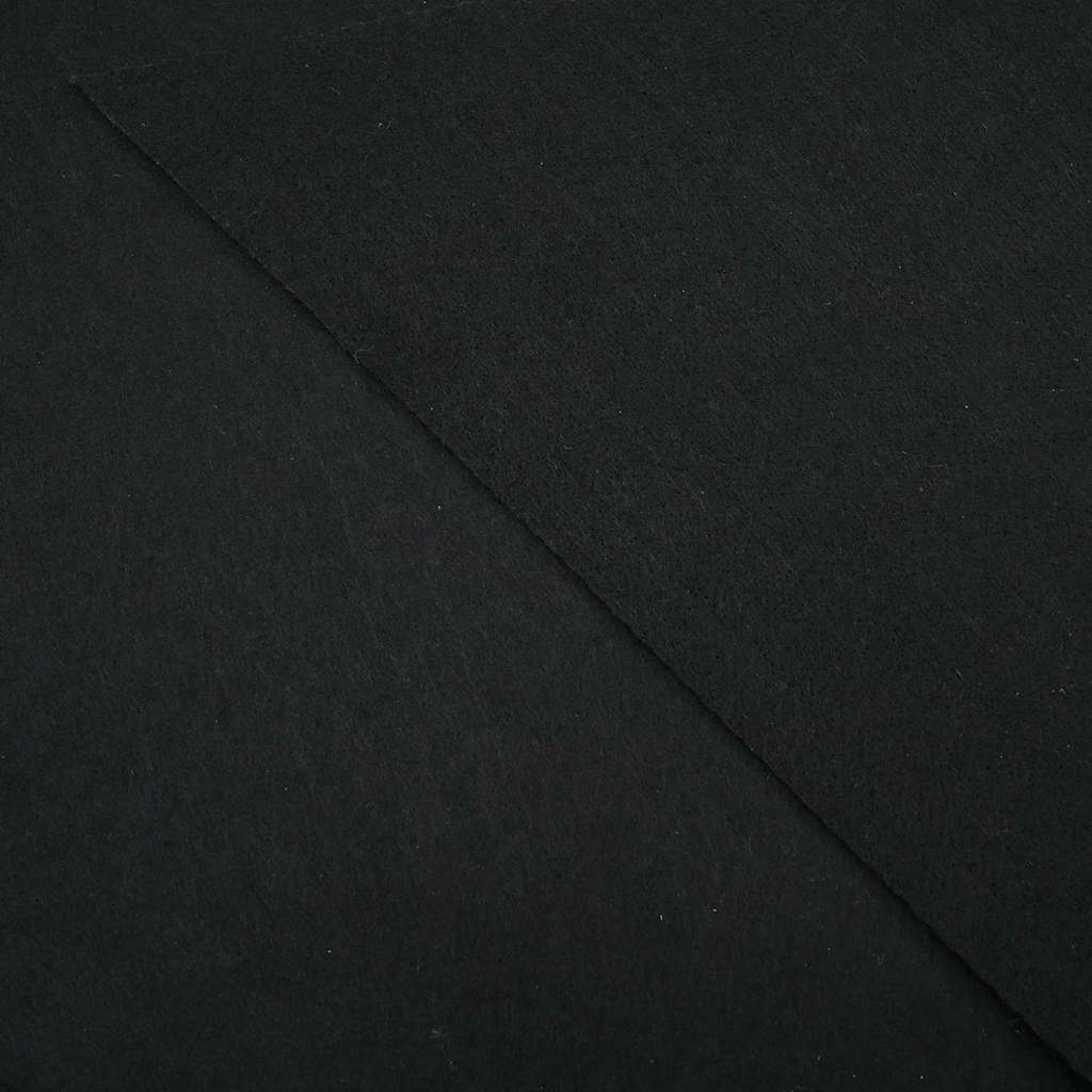 vidaXL Pool Ground Sheet Folding Black Ø 550 cm Polyester geotextile