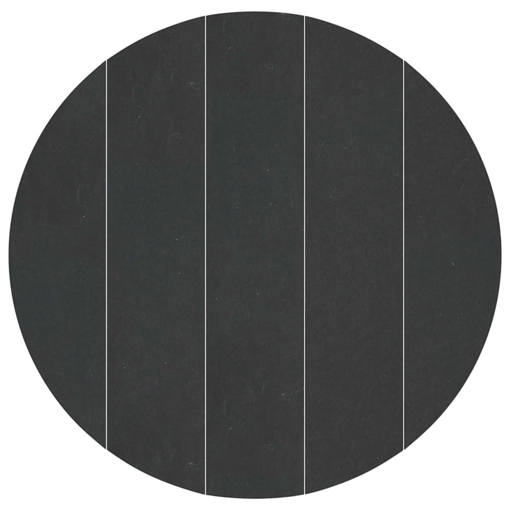 vidaXL Pool Ground Sheet Folding Black Ø 610 cm Polyester geotextile