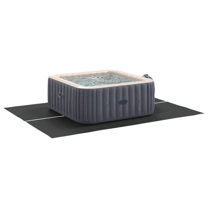 vidaXL Pool Ground Sheet 300 x 220 x 0.1 cm Rectangular Black