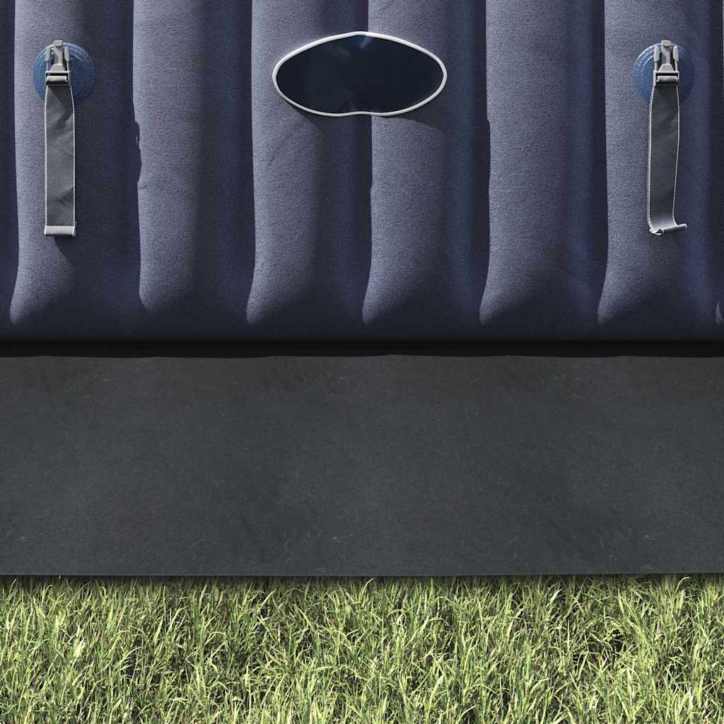 vidaXL Pool Ground Sheet Other Black 420 x 220 cm Polyester geotextile