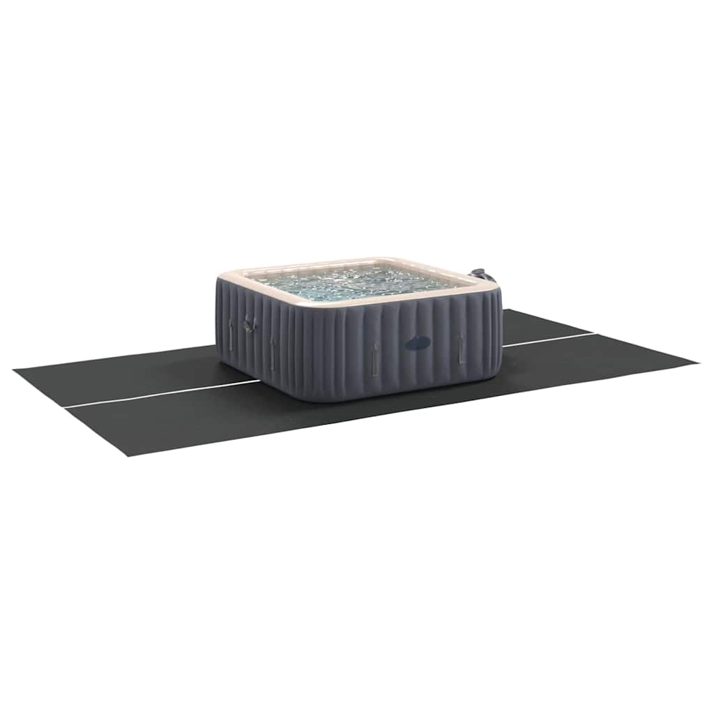 vidaXL Pool Ground Sheet Other Black 420 x 220 cm Polyester geotextile