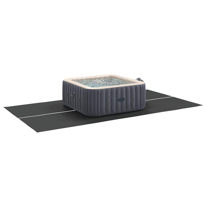 vidaXL Pool Ground Sheet Other Black 420 x 220 cm Polyester geotextile