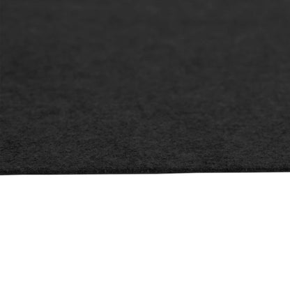 vidaXL Pool Ground Sheet Black 550 x 280 x 0.1 cm Non-woven Fabric