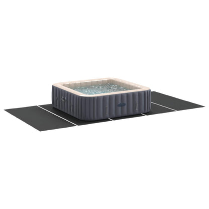 vidaXL Pool Ground Sheet Black 550 x 280 x 0.1 cm Non-woven Fabric