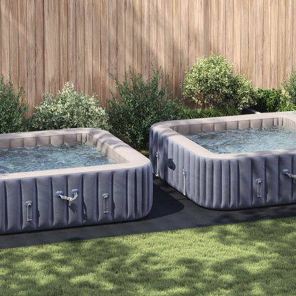 vidaXL Pool Ground Sheet Black 750 x 372 x 0.1 cm Non-woven Fabric