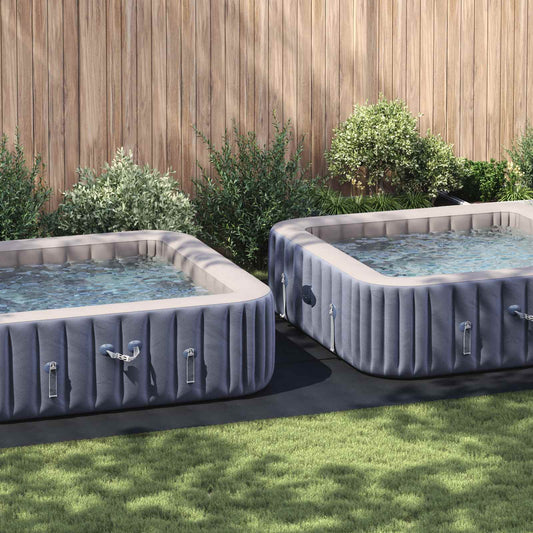 vidaXL Pool Ground Sheet 750 x 372 x 0.1 cm Rectangular Black