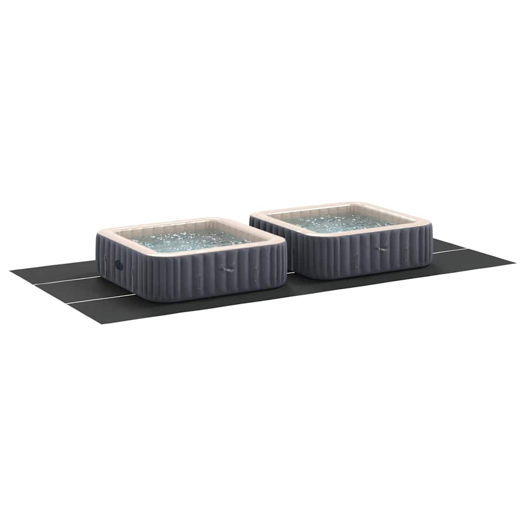 vidaXL Pool Ground Sheet Other Black 750 x 372 cm Polyester geotextile