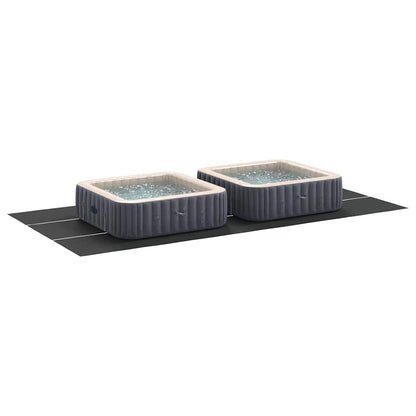 vidaXL Pool Ground Sheet Other Black 750 x 372 cm Polyester geotextile