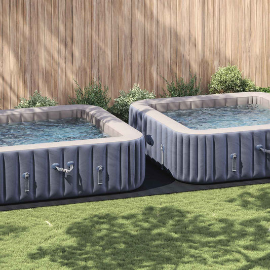 vidaXL Pool Ground Sheet 820 x 420 x 0.1 cm Rectangular Black