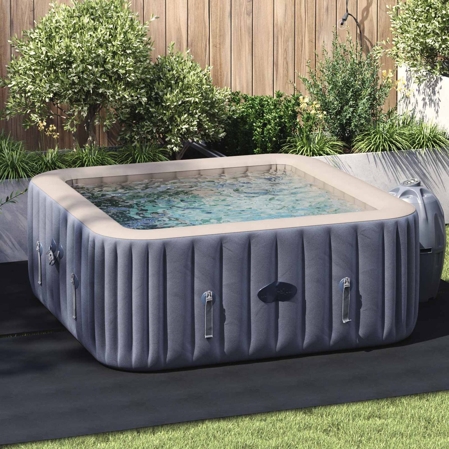 vidaXL Pool Ground Sheet 274 x 274 x 0.1 cm Non-woven Fabric