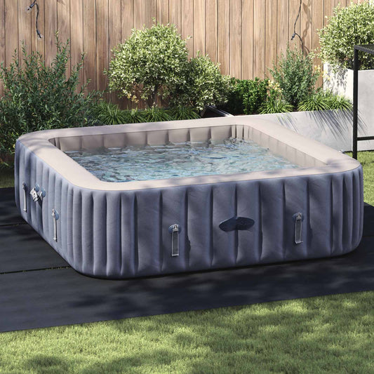 vidaXL Pool Ground Sheet 396 x 396 x 0.1 cm Square Non-woven Fabric