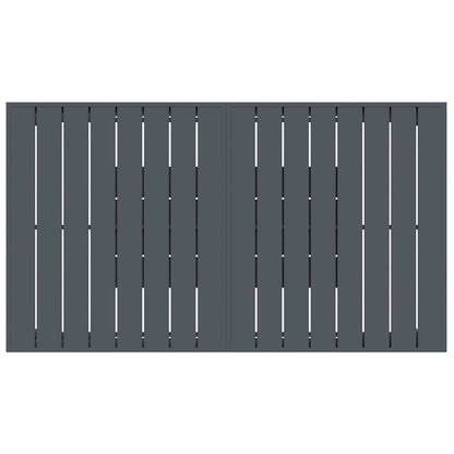 vidaXL Garden Dining Set 9 pcs Anthracite Powder-coated Steel