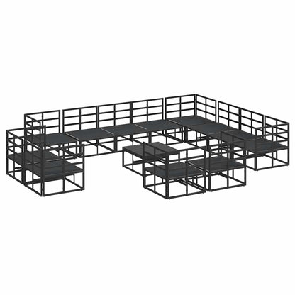 vidaXL Garden Sofa Set with Cushion 13 pcs