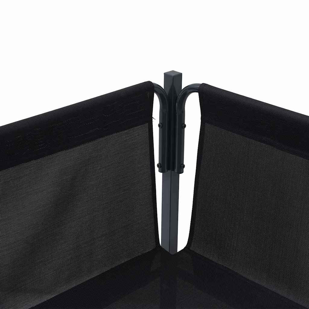 vidaXL Garden Sofa Set 4 pcs Anthracite Steel