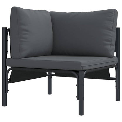 vidaXL Garden Sofa Set 13 pcs Anthracite Steel