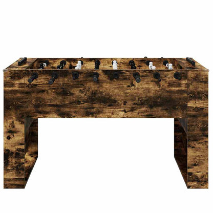 vidaXL Foosball Table Smoked Oak 146.5 x 74 x 85 cm Engineered Wood