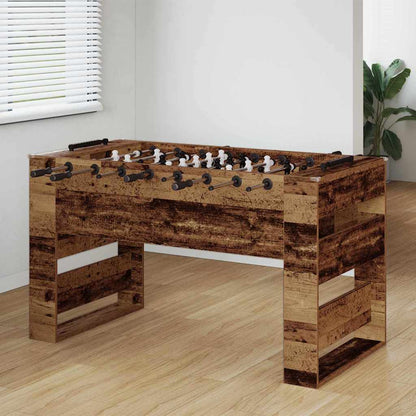 vidaXL Foosball Table Old Wood 146.5 x 74 x 85 cm Engineered Wood