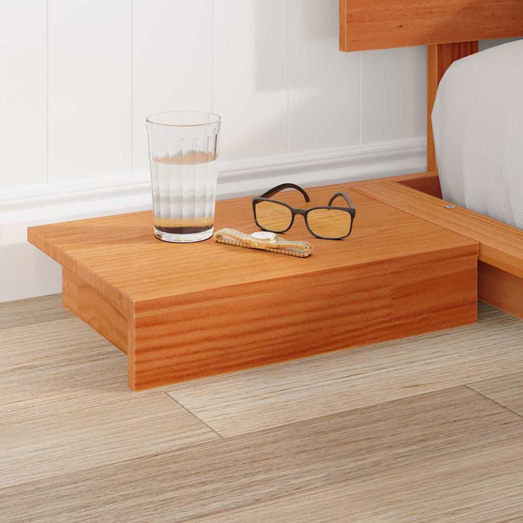 vidaXL Bed Frame Brown 200 x 200 cm Wood