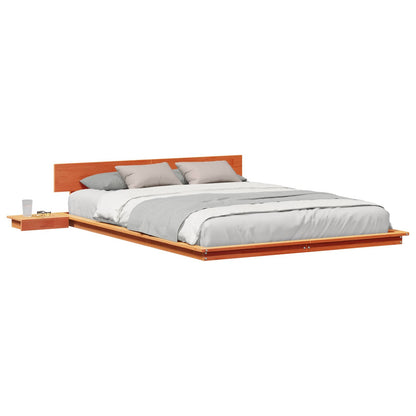 vidaXL Bed Frame Brown 160 x 200 cm Wood