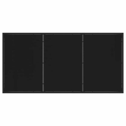 vidaXL Garden Dining Set 5 pcs Brown Powder-Coated Steel