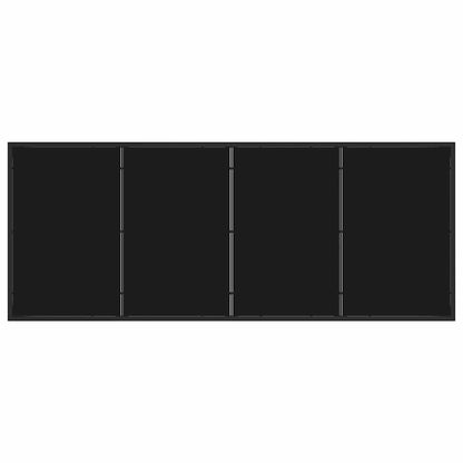 vidaXL Garden Dining Set with Cushion 7 pcs Grey Poly Rattan