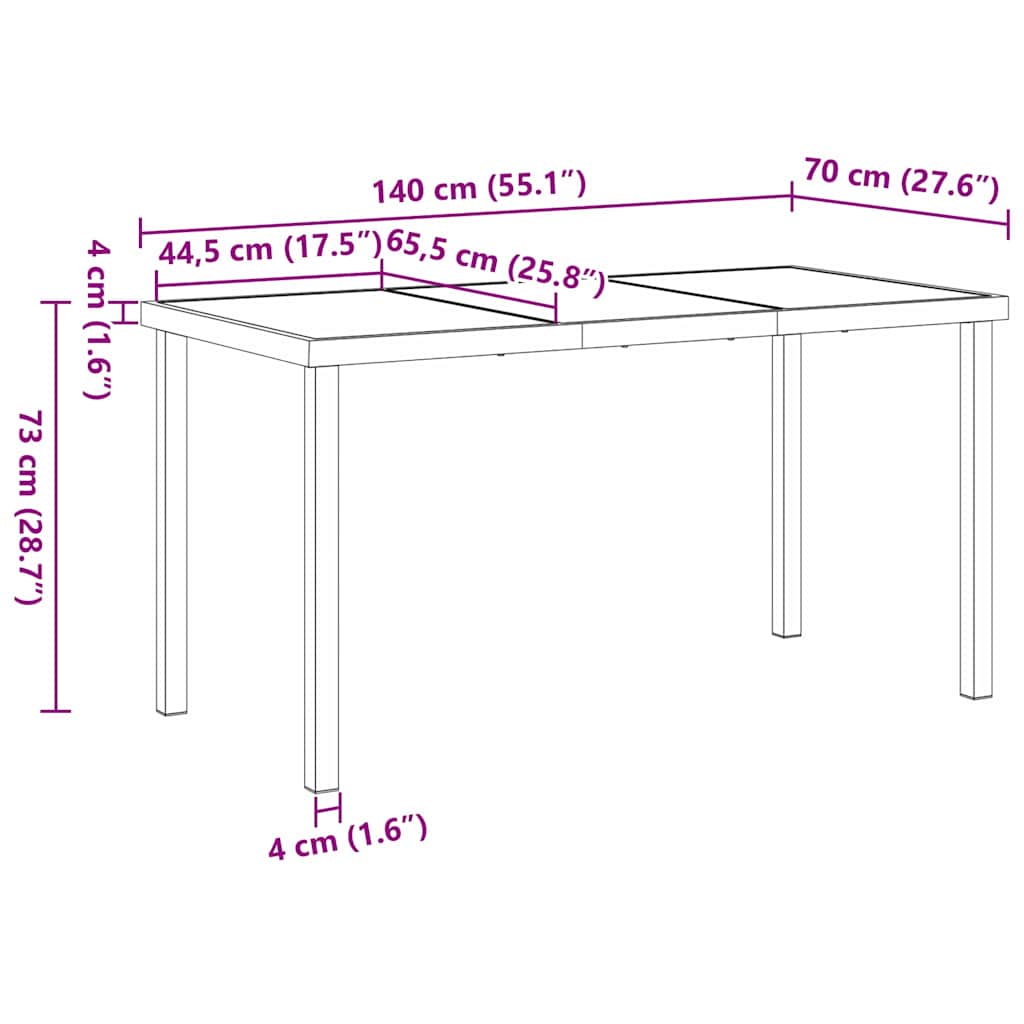 vidaXL Garden Dining Set with Cushion 5 pcs Grey Poly Rattan